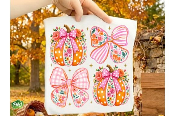 Download Fall Bow Pumpkin Coquette PNG - Coquette png Collection