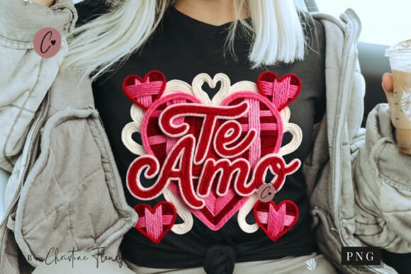 Download Te Amo Valentine Latch Hook PNG - Valentine Collection