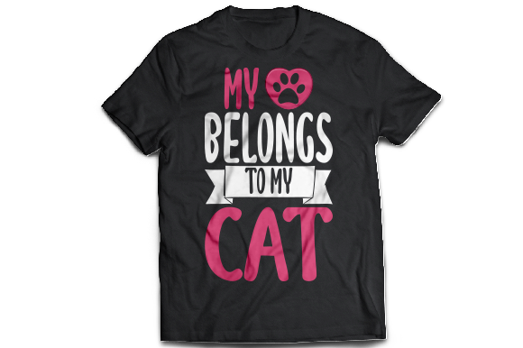 Download Cat Valentine T Shirt Design Svg - Valentine Collection