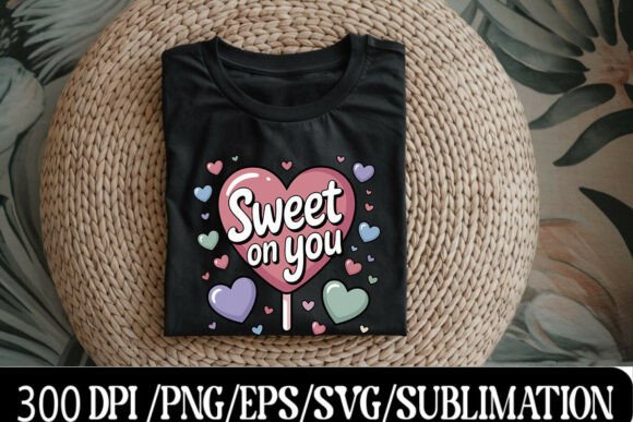 Download Sweet on You Valentine Vector Art - Valentine Collection